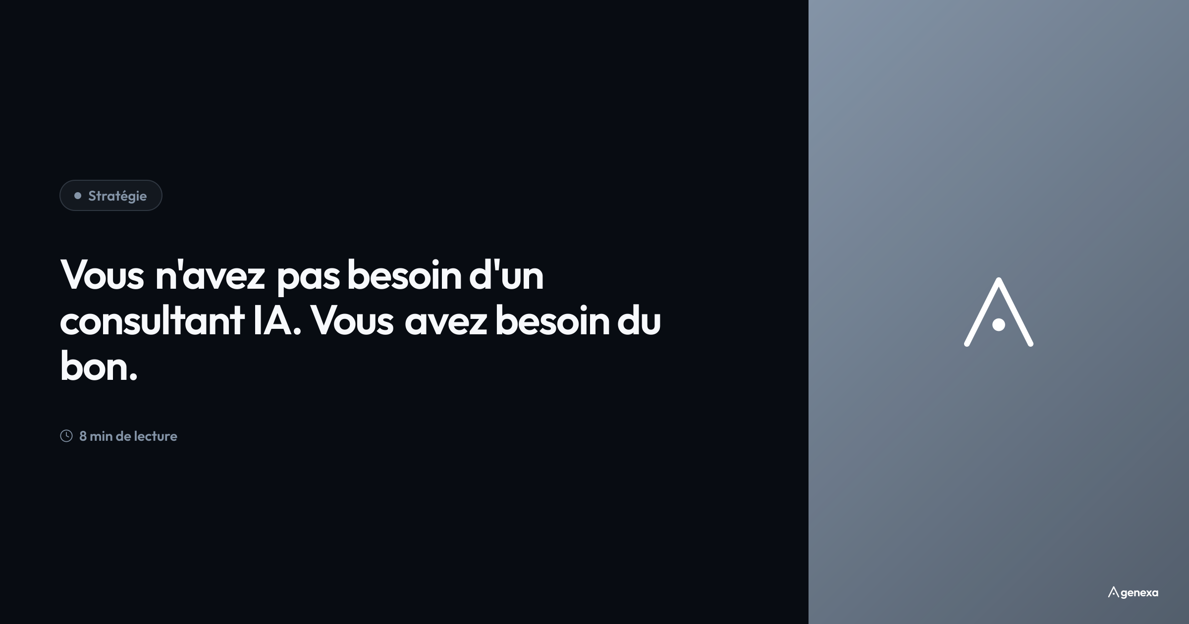 Consultant IA pour PME : quand et pourquoi faire appel à un expert